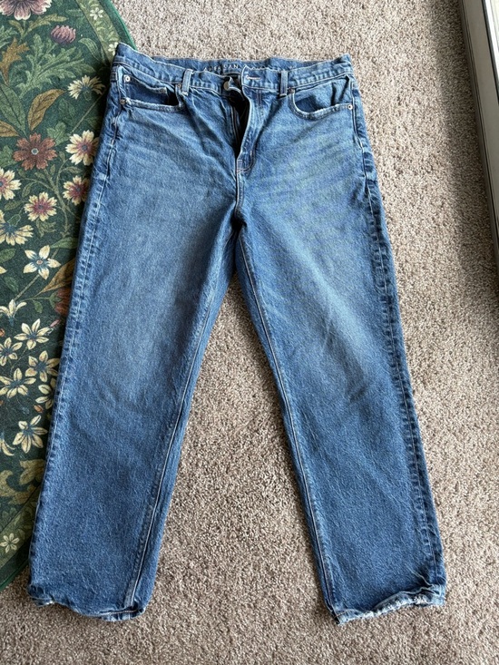 American Eagle Outfitters Denim - American Eagle Outfitters Blue Stretch Denim Jeans Waistband Detail